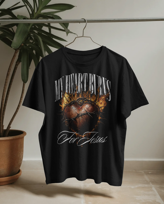 My Heart Burns For Jesus (T-Shirt)